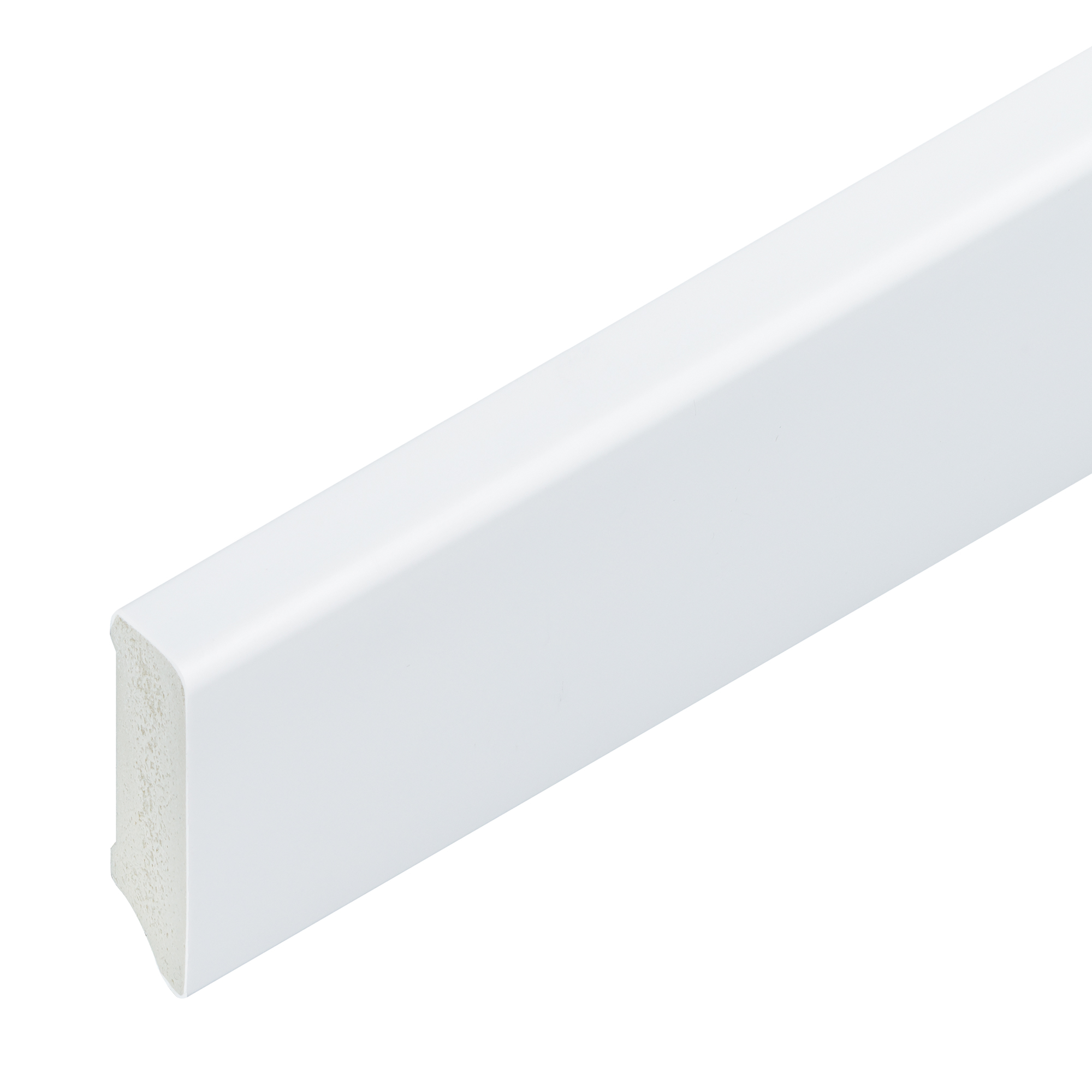 Resistar Sockel weiss RAL 9016 40/12 mm