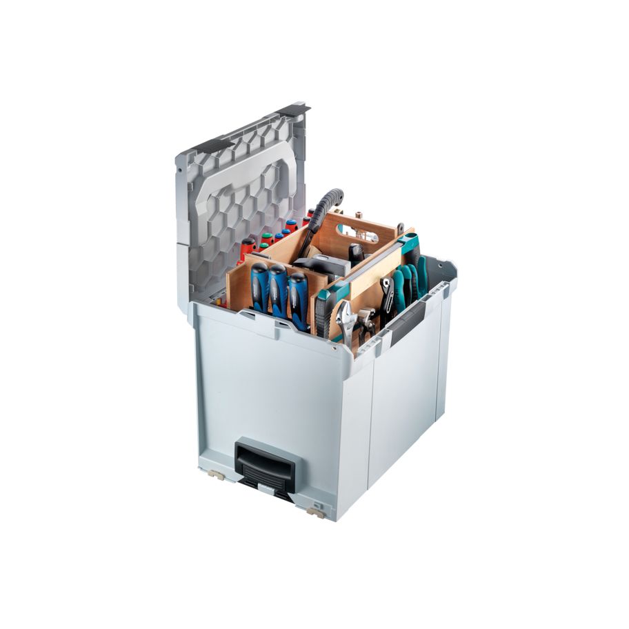 Werkzeugkiste, WOODY L-BOXX 81-tlg, technocraft