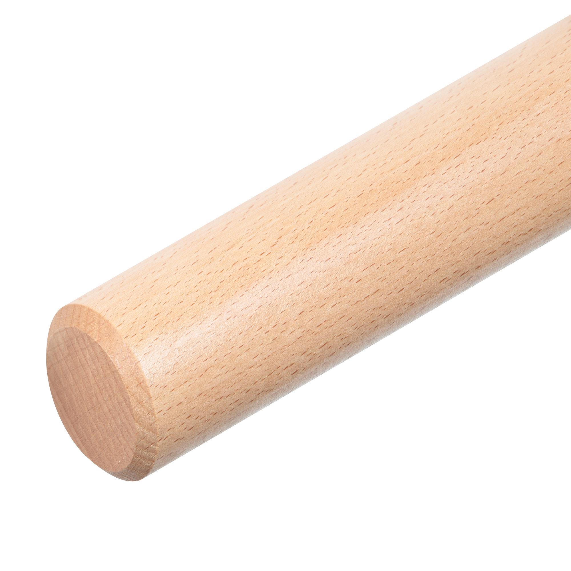 Handlauf rund, Buche gedämpft lackiert, Ø 42 mm