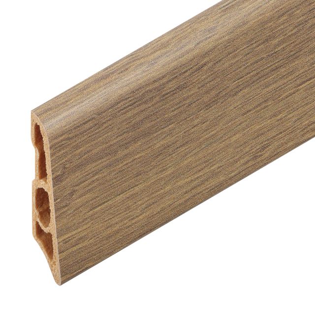 Stucky Holzprofilleisten AG Kunststoffsockel Eiche Artemis 60/14/8 mm